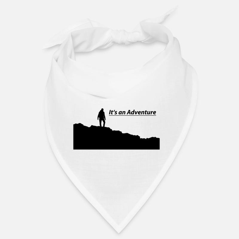 Die Silhouette eines wandert auf dem Gipfel des Berges Bandana