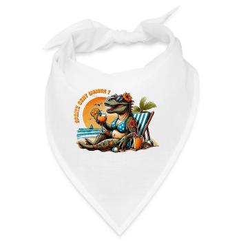 Spritz geht immer! - Bandana - Weiß - Vorne