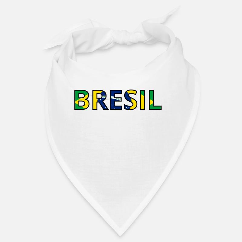 Drapeau Brésil Bandana