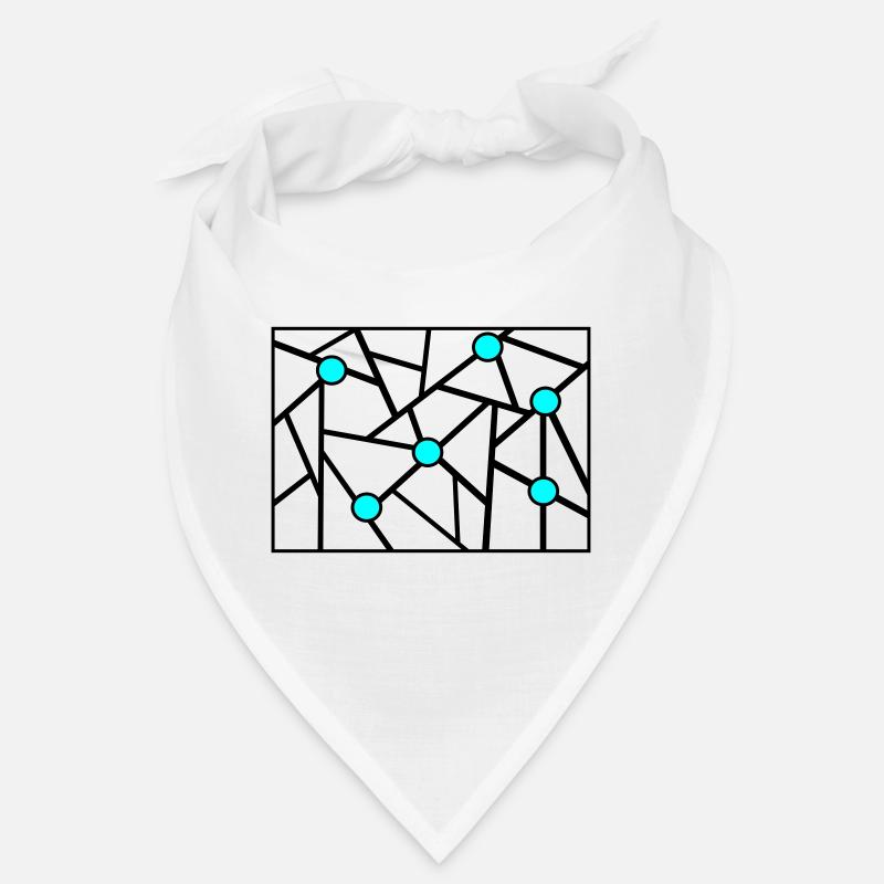 Dessin graphique avec des points Bandana