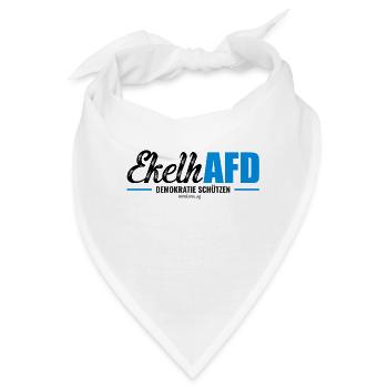 Mimikama EkelhAFD - Bandana - Weiß - Vorne