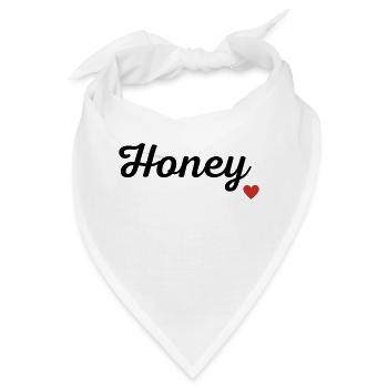 Honey - Bandana - Weiß - Vorne