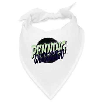 happy funny bday fiction writing creative writing - Bandana - Weiß - Vorne