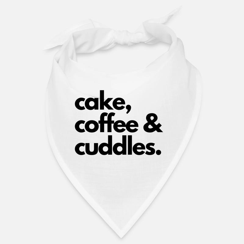 cake coffee and cuddles - claim Bandana