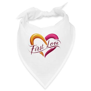 ERSTE LIEBE - Bandana - Weiß - Vorne