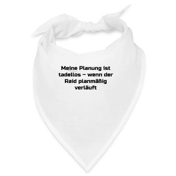 Typisch-Gamer - Bandana - Weiß - Vorne