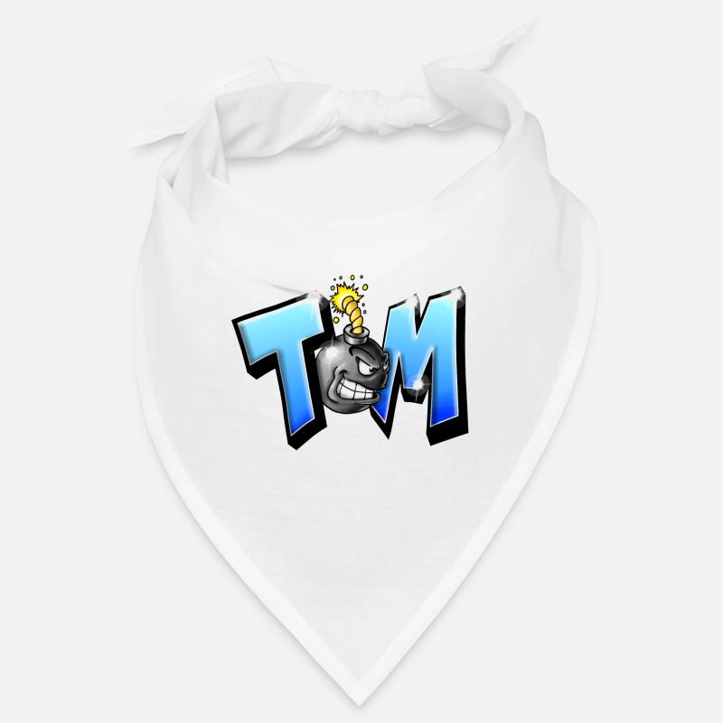 Graffiti Prénom TOM Imprimable sur tout ! Bandana