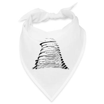 stormy Hurrican - Bandana - Weiß - Vorne