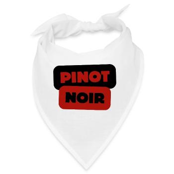 pinot noir - Bandana - Weiß - Vorne