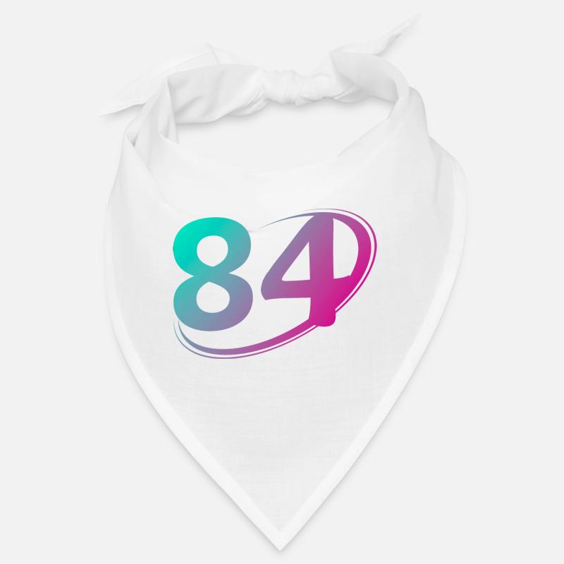 Number 84 multicolor Bandana