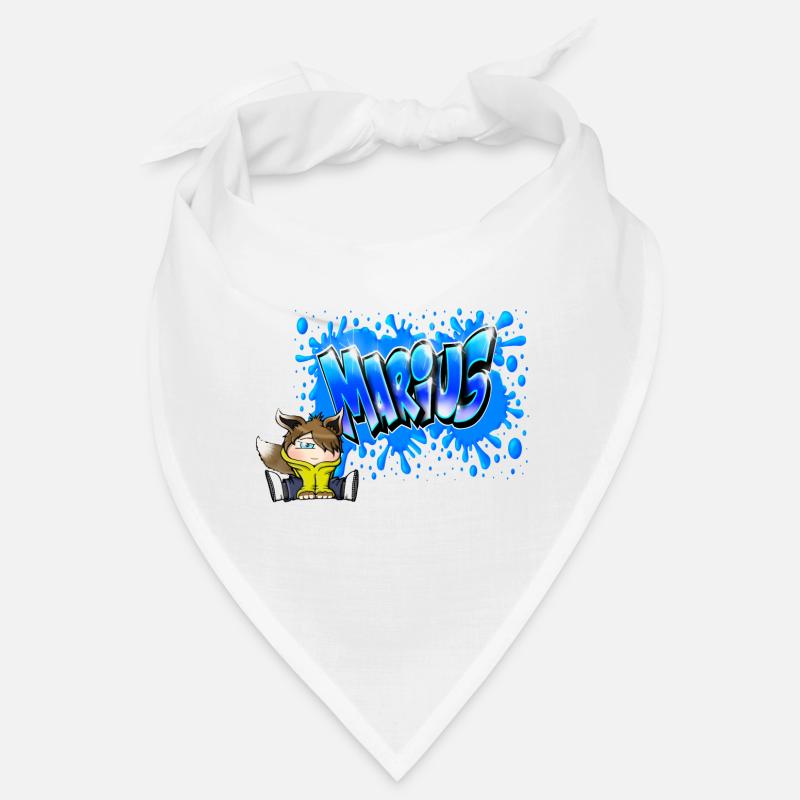 MARIUS GRAFFITI NAME PRINT Bandana