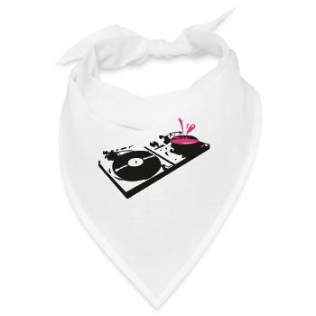 Turntable - Bandana - Weiß - Vorne