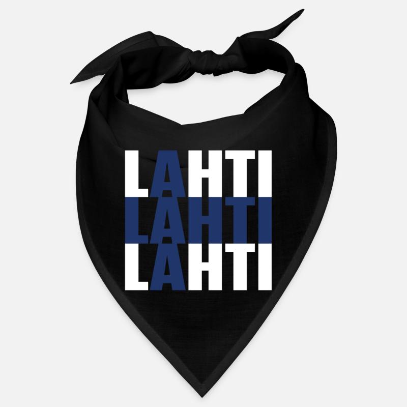 Lahti Finlande Drapeau Bandana