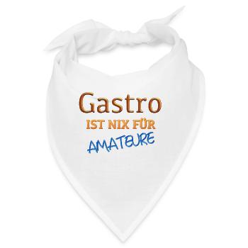 Gastro - Bandana - Weiß - Vorne
