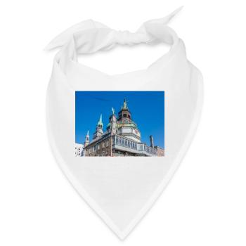Notre Dame de Bon Secours Chapel, Montréal, Québec - Bandana - Weiß - Vorne