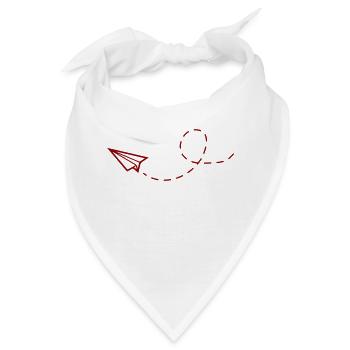 Papierflieger - Bandana - Weiß - Vorne