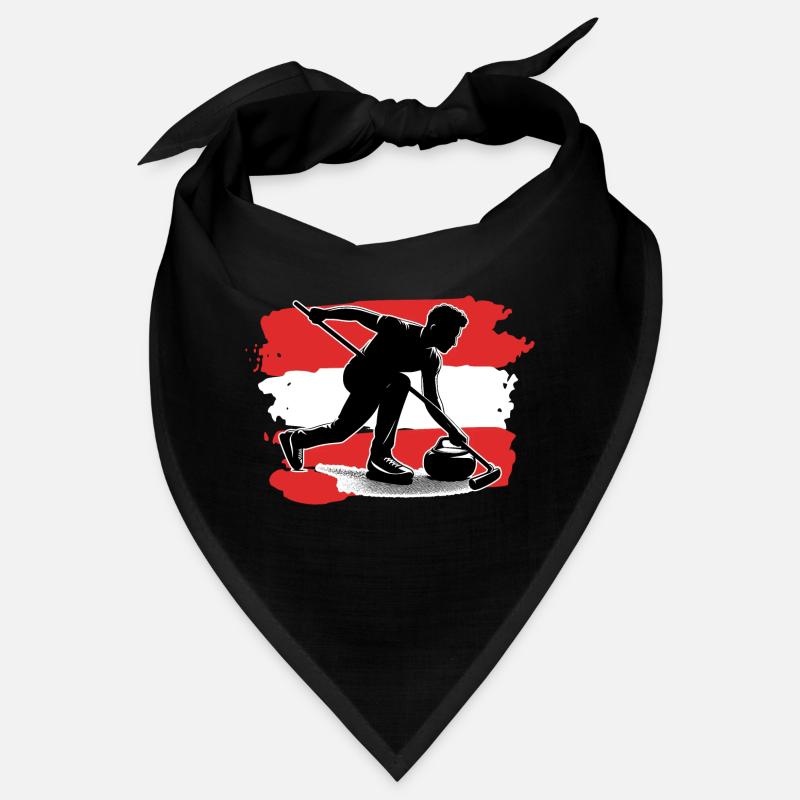 Austria Flag Curling Bandana