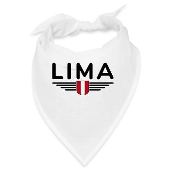 Lima Design – Perus Hauptstadt erleben - Bandana - Weiß - Vorne