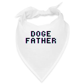 Doge Father - Bandana - Weiß - Vorne