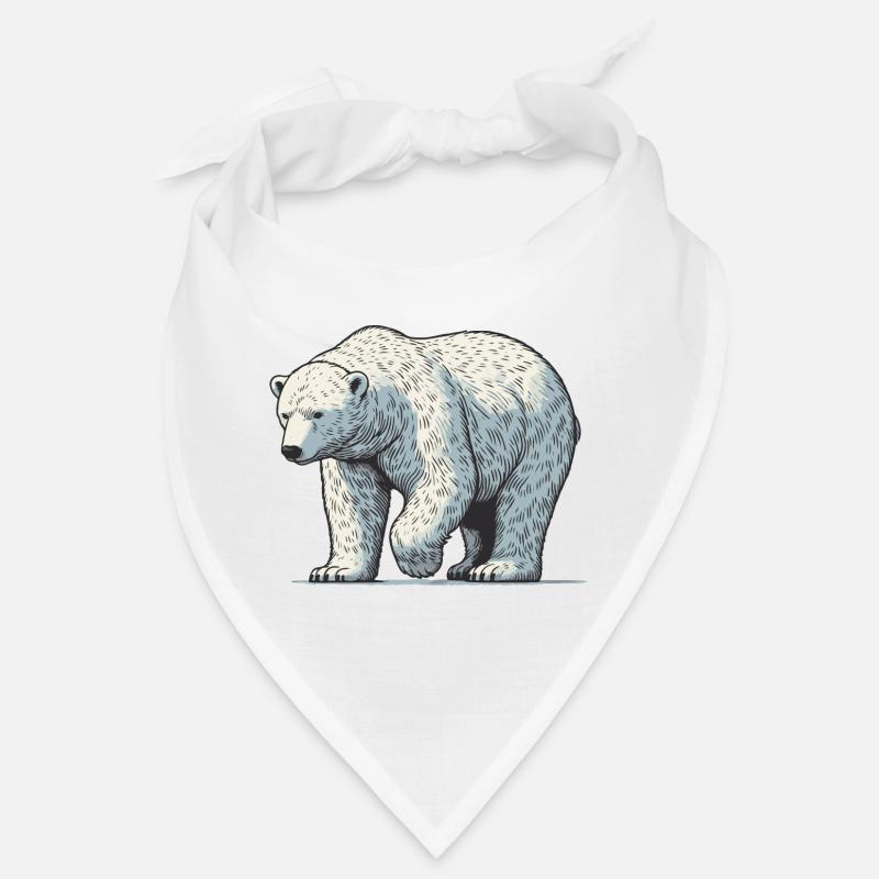 Eisbär Bandana