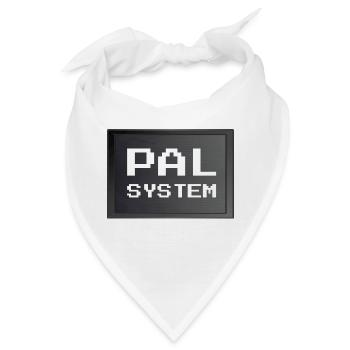 Retrogaming - PAL-System - Bandana - Weiß - Vorne