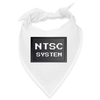 Retrogaming - NTSC-System - Bandana - Weiß - Vorne