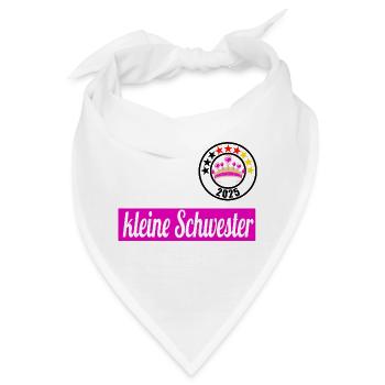 kleine Schwester 2025 - Bandana - Weiß - Vorne