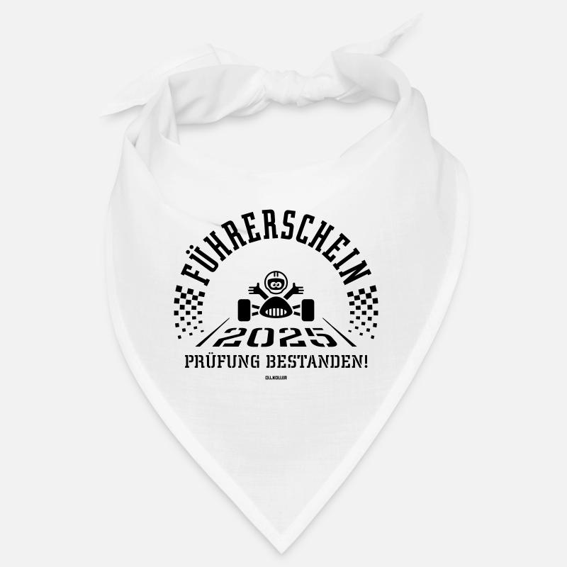 Führerschein 2025 – Fahrprüfung Bestanden! (Black) Bandana