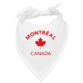 MONTREAL CANADA - Bandana - Weiß - Vorne