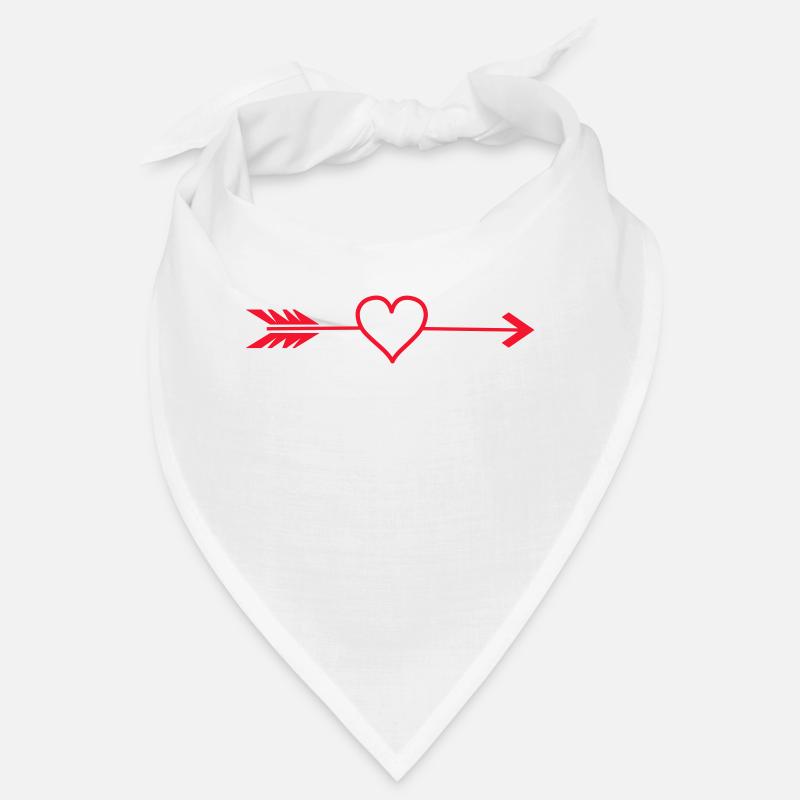Flèche Coeur Bandana