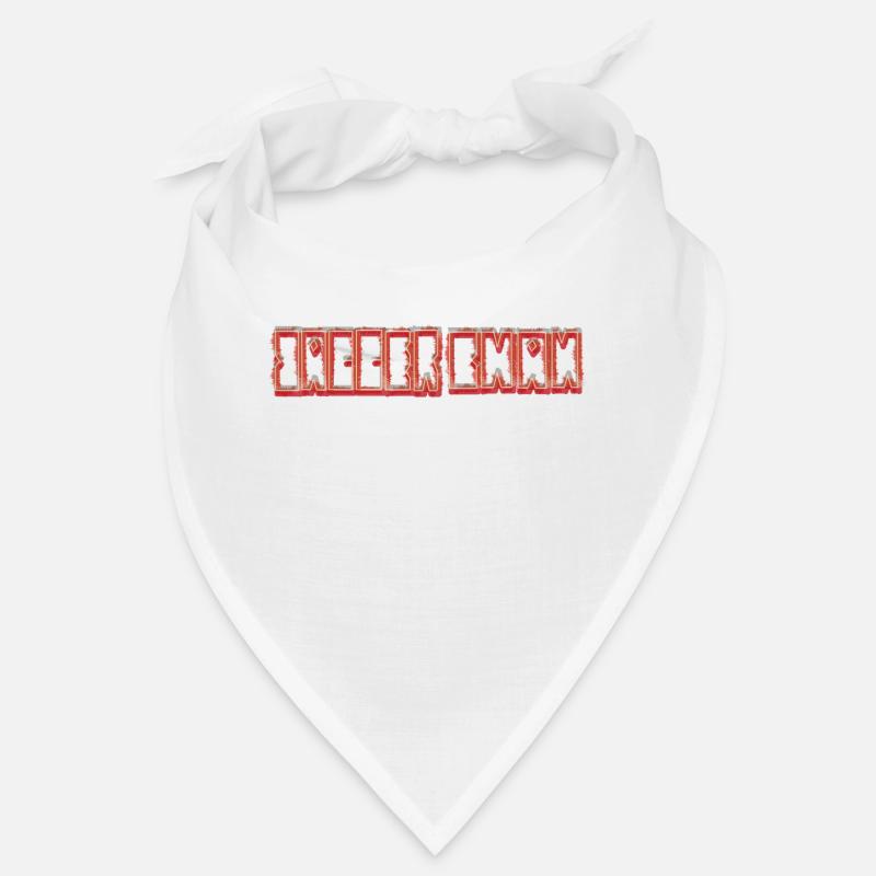 JaggerChan Lettering Dick red Bandana