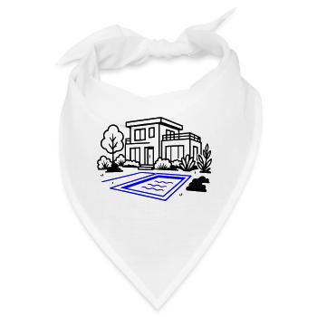 Haus Villa Hausbau - Bandana - Weiß - Vorne
