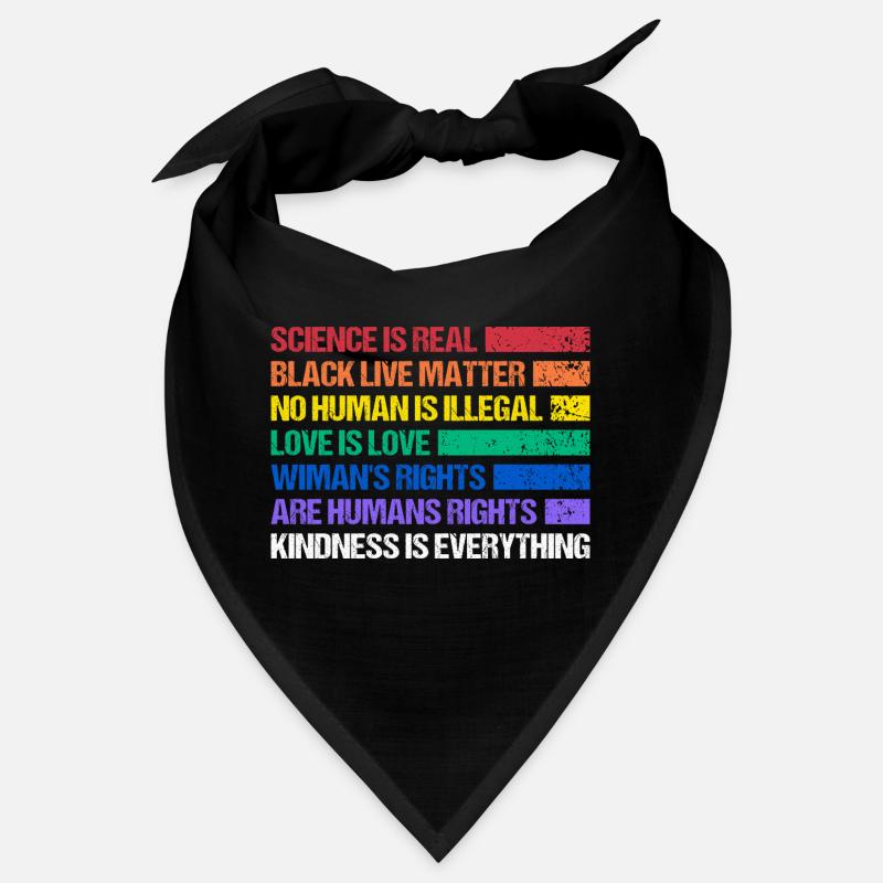 Rainbow Regenbogen Lesbe Pride LGBTQ Bandana