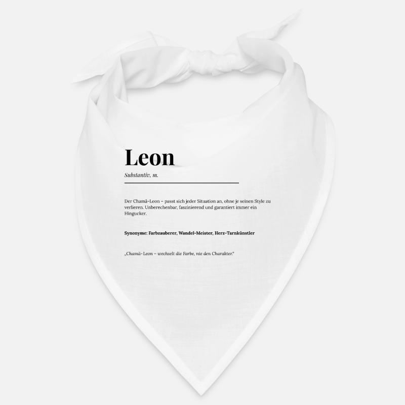 Leon - Bandana - Weiß