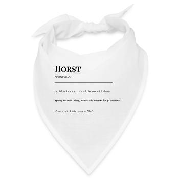 Horst - Bandana - Weiß - Vorne