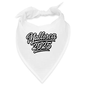 Mallorca 2025 - Bandana - Weiß - Vorne