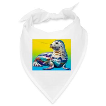 Siegel - Bandana - Weiß - Vorne