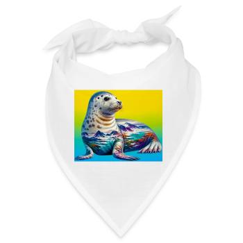Siegel - Bandana - Weiß - Vorne