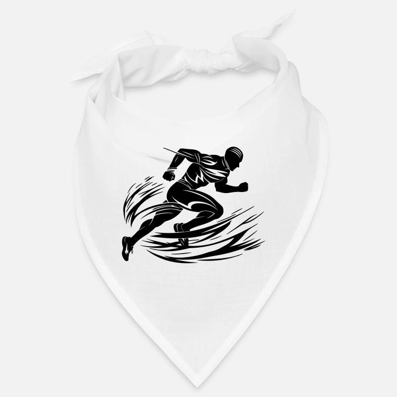 Sprinter in Bewegung Bandana