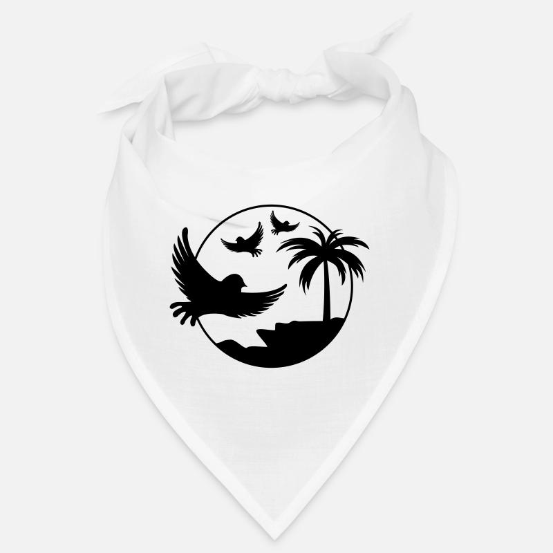 Paradise Island Birds Bandana