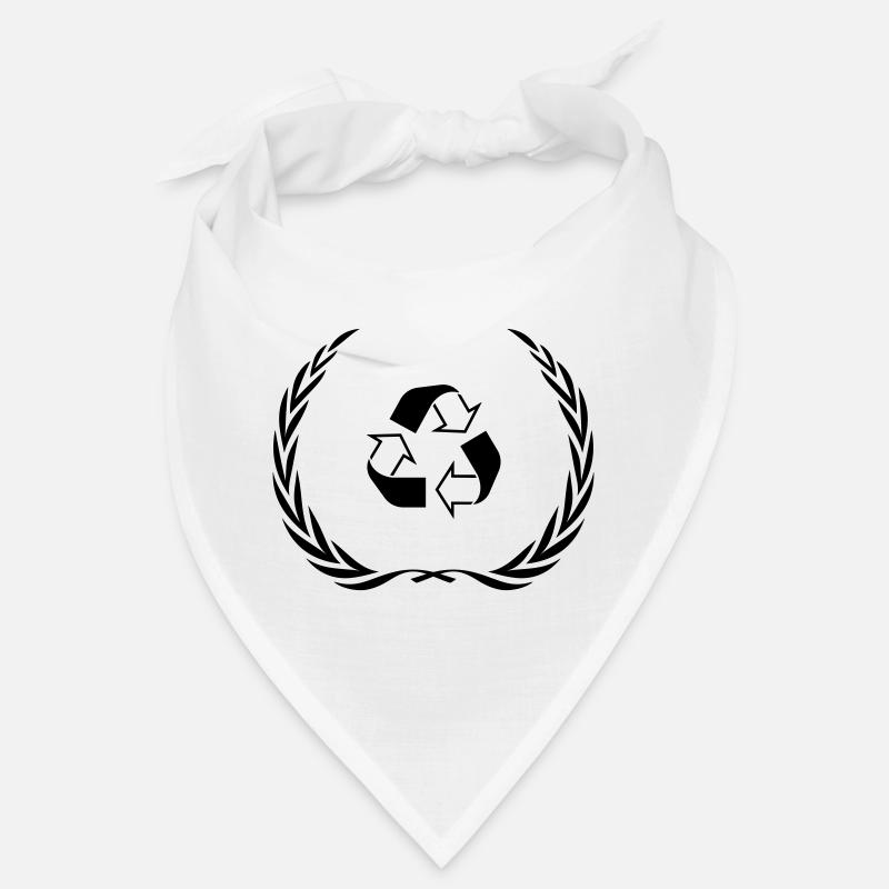 Recycling Symbol Kranz Bandana