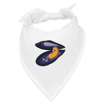 Fauler Schimmel unter Nachtsplittern - Bandana - Weiß - Vorne