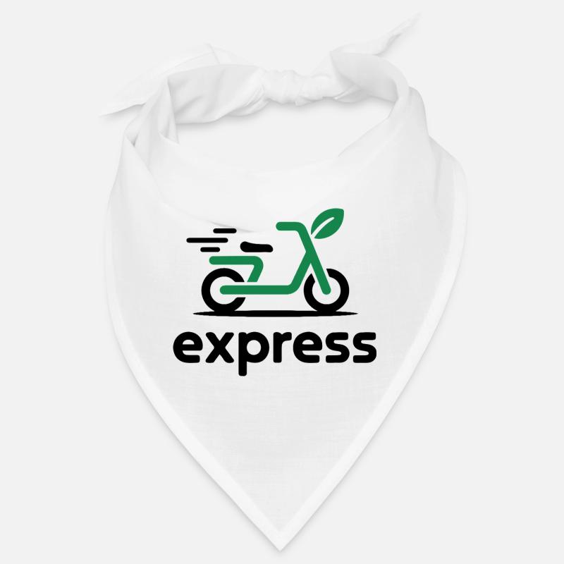 Eco Express Leaf Roller Logo Bandana