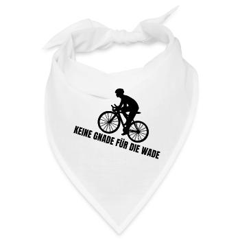 Keine Gnade für die Wade  - Bandana - Weiß - Vorne