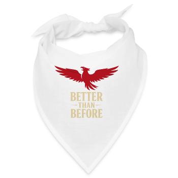 Heilungsreise Zur Transformation Innerer Stärke - Bandana - Weiß - Vorne