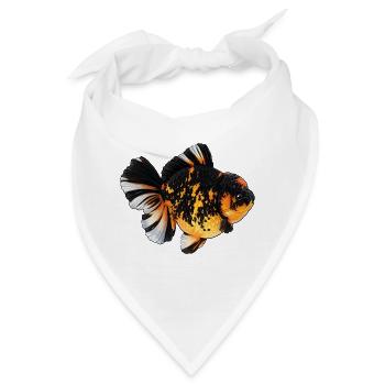 Fire Jumbo Tiger HQ Oranda Goldfish - Bandana - Weiß - Vorne