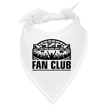 Fan Club Stadion - Bandana - Weiß - Vorne