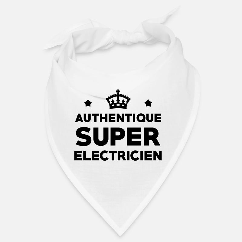 Authentique Super Électricien : Design Pro Métier Bandana
