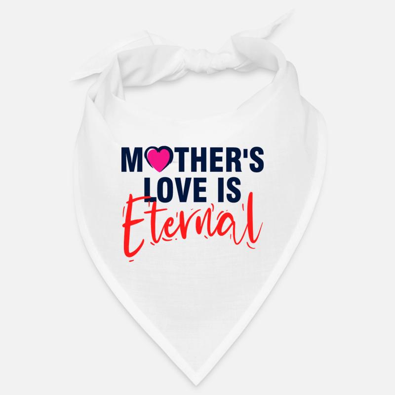 L’amour de la mère est une typographie élégante éternelle Bandana