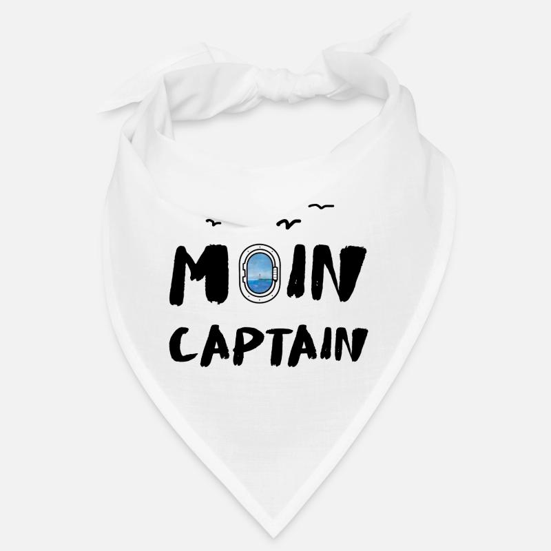 Moin Captain Meer Möwe See Reise Seefahrt Bandana